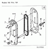 MTD IB 130 13AA765N606 (1998) Listas de piezas de repuesto y dibujos Chain case