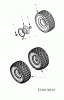 MTD untill 2011 RH 125/92 13D1458E622 (2006) Spareparts Front wheels 15x6