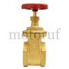 Gardening Brass gate valve <br> with lacquered hand wheel <br> heavy-duty model