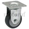 Industry unit fixed castors with ball bearing integrated in wheel