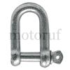 Topseller D-chain joint, galvanised, straight form