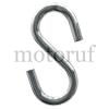 Industry S-hooks made of steel wire, galvanised