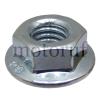 Industry Hexagonal nuts with flange