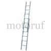 Industry Sliding ladder made of aluminium, 2-piece
