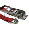 Industry Lashing strap with long lever, ratchet and hook