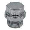 Industry With shoulder and external hexagon, steel, heavy duty, cylindrical pipe thread G