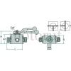 Top Parts Ball valve BKH-3T-15L DN12 (M22x1,5)