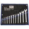 Workshop Ring wrench set, 6-22 mm, 12-pce