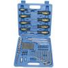 Workshop T- and E-profile plug wrench set (1/4"), 72-pce