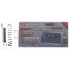 Workshop Spring kit, tension and compression springs, 200-pce