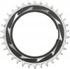 Sram CHAIN RING T-TYPE 34T POWERMETER THREADED 0MM OFFSET EAGLE (INCLUDING PIN THREAD BACKUP AND SCREW) - BLACK/SILVER XXSL D1