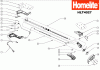 Homelite Elektro Listas de piezas de repuesto y dibujos HLT4027