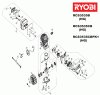 Ryobi Benzin RCS3535B, 5133001678 Spareparts Seite 2