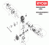 Ryobi Benzin RCS4040CB, 5133001676 Spareparts Seite 2