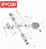 Ryobi Benzin PCN3335 Spareparts Seite 3