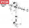 Ryobi Blasgeräte RBL26BP 26 cm³ Rückentragbares Motorgebläse Spareparts Seite 2