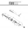 Shimano FH Free Hub - Freilaufnabe Spareparts FH-M785 -3174  DEORE XT Freehub (8/9/10-Speed) for Disc Brake