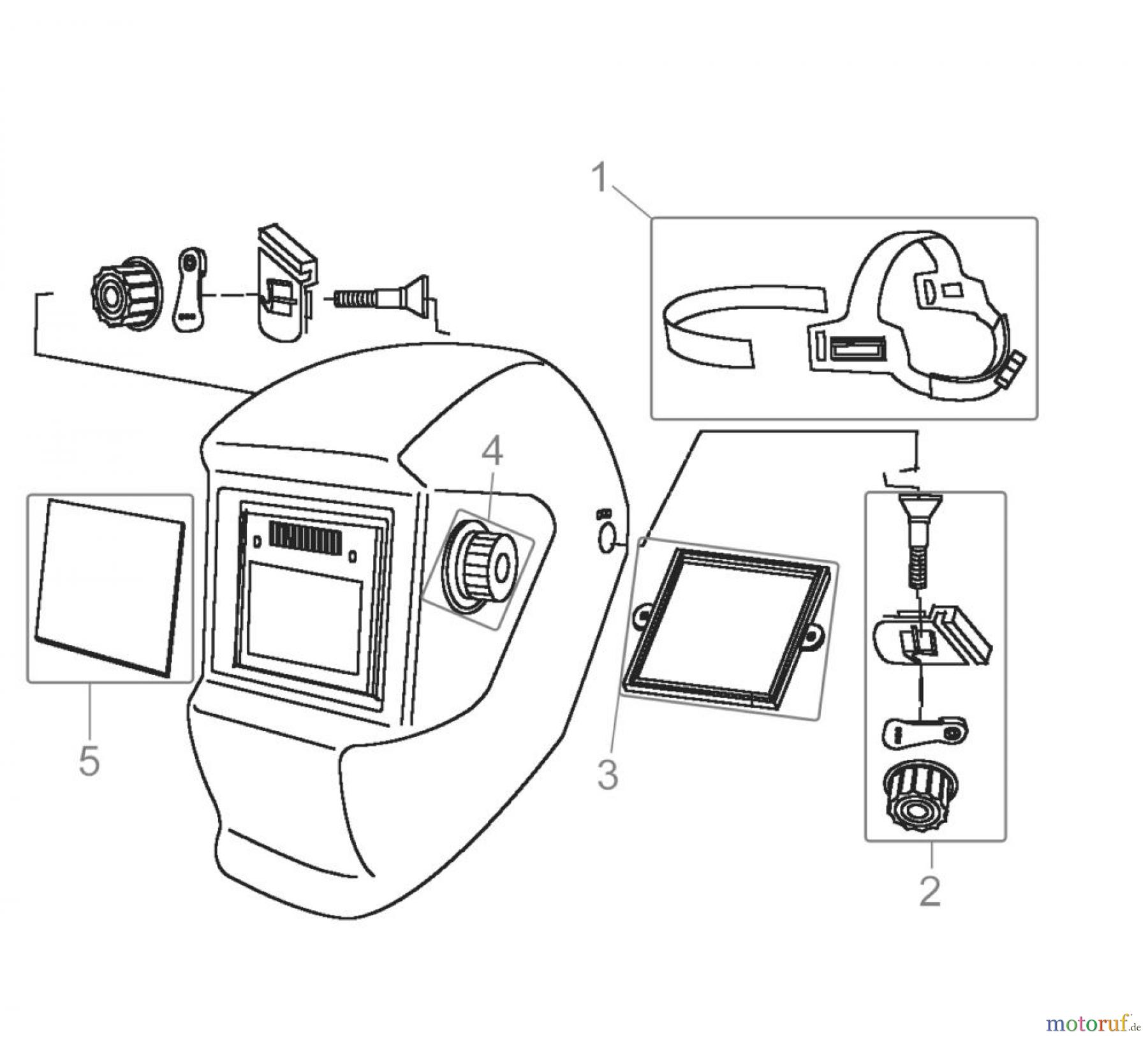  Kraft AUTOM KOPFSCHWEISSSCHILD 4/9-13 - 05173 FSL05173-01