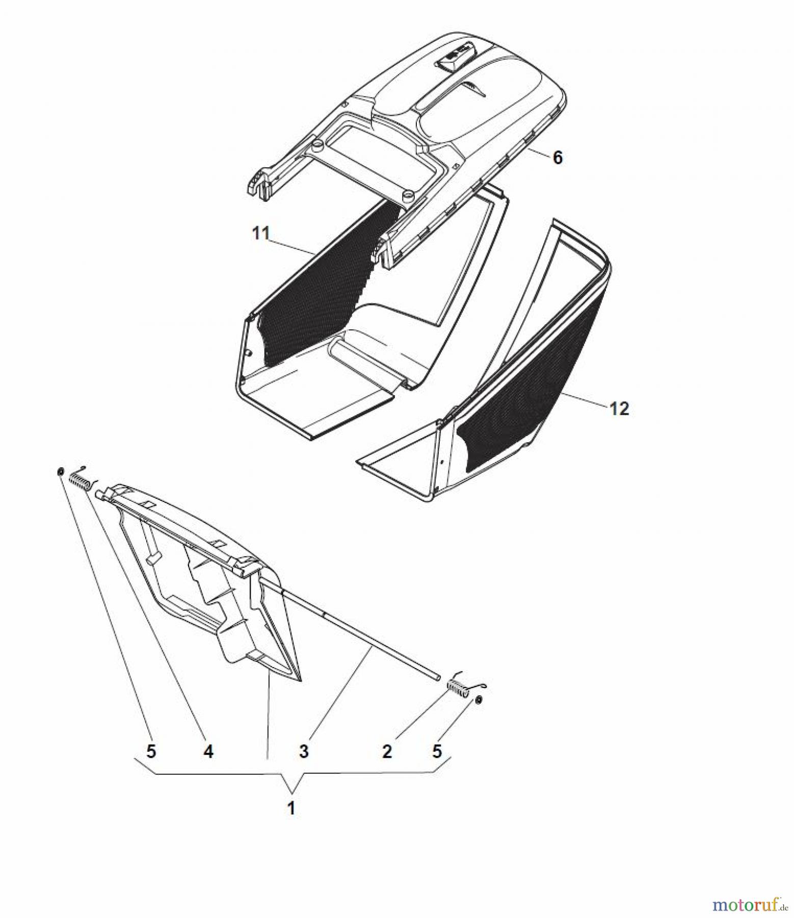 Global Garden Products GGP Rasenmäher Baujahr 2017 Benzin Mit Antrieb 2017 NTL 484 W TR/E 4S - W TRQ/E 4S Grass-Catcher