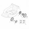 Global Garden Products GGP Benzin Mit Antrieb 2017 PAN 504 TR 4S Spareparts Wheel and Hub Cap