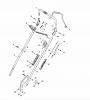 Global Garden Products GGP Benzin Mit Antrieb 2017 PAN 504 TR Listas de piezas de repuesto y dibujos Handle, Upper Part