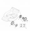 Global Garden Products GGP Benzin Mit Antrieb 2017 PAN 504 TR Listas de piezas de repuesto y dibujos Wheel and Hub Cap