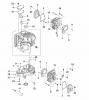 Global Garden Products GGP 2017 FS481V-AS58 Kawasaki Listas de piezas de repuesto y dibujos Cylinder/Crankcase