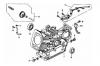 LONCIN Motoren LC165F, LC165FD, LC170F, LC170FD Listas de piezas de repuesto y dibujos Kurbelgehäuse