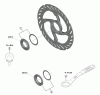 Shimano SM Smallparts - Kleinteile, RT, BT, BB, CD Spareparts RT-CL700 Bremsscheibe