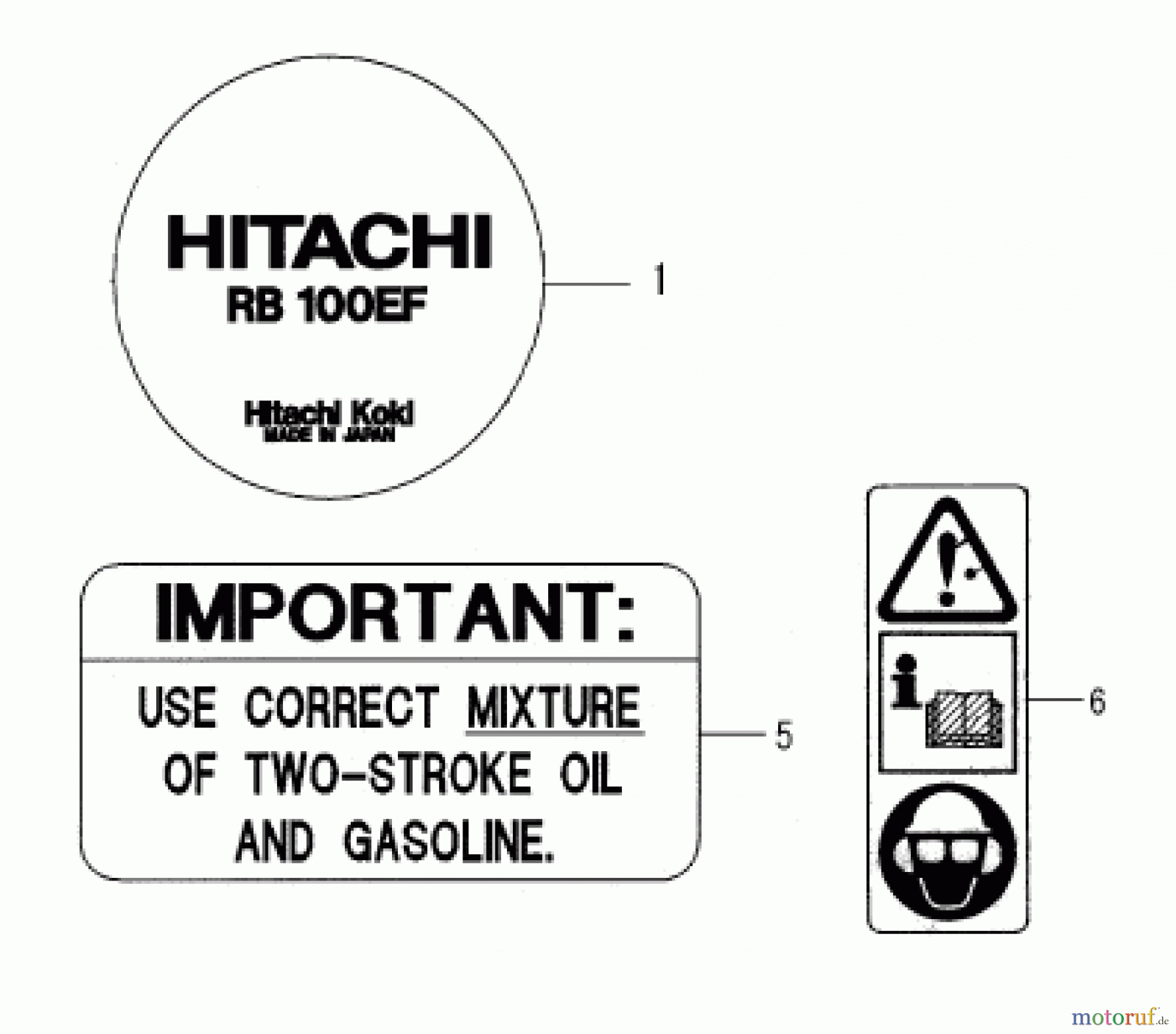  Hitachi Blasgeräte ET-Liste RB100EF Seite 11
