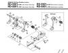 Shimano RD Rear Derailleur - Schaltwerk Spareparts RD-5501