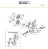 Shimano RD Rear Derailleur - Schaltwerk Spareparts RD-A050-03