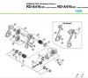 Shimano RD Rear Derailleur - Schaltwerk Spareparts RD-A416-99