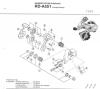 Shimano RD Rear Derailleur - Schaltwerk Spareparts RD-A551-94