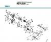Shimano RD Rear Derailleur - Schaltwerk Spareparts RD-C600-02