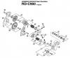 Shimano RD Rear Derailleur - Schaltwerk Spareparts RD-C900-EV