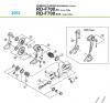 Shimano RD Rear Derailleur - Schaltwerk Spareparts RD-F700-03