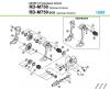 Shimano RD Rear Derailleur - Schaltwerk Spareparts RD-M750-99