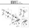 Shimano RD Rear Derailleur - Schaltwerk Spareparts RD-M772-2707B