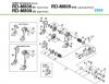 Shimano RD Rear Derailleur - Schaltwerk Spareparts RD-M800-04