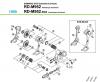 Shimano RD Rear Derailleur - Schaltwerk Spareparts RD-M952-99