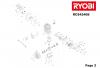 Ryobi Benzin RCS4240B Spareparts Seite 2