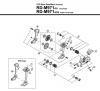 Shimano RD Rear Derailleur - Schaltwerk Spareparts RD-M971