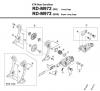 Shimano RD Rear Derailleur - Schaltwerk Spareparts RD-M972-2758B