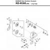 Shimano RD Rear Derailleur - Schaltwerk Spareparts RD-R350-3623