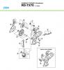 Shimano RD Rear Derailleur - Schaltwerk Spareparts RD-TX70-04