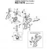 Shimano RD Rear Derailleur - Schaltwerk Spareparts RD-TX70