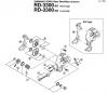 Shimano RD Rear Derailleur - Schaltwerk Spareparts RD_3300