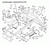 Wolf-Garten OHV 3 6990000 Series A (1997) Listas de piezas de repuesto y dibujos Height adjustment, Lower frame