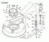Wolf-Garten OHV 3 6990000 Series A (1997) Listas de piezas de repuesto y dibujos Deck housing, Blade, Blade adapter